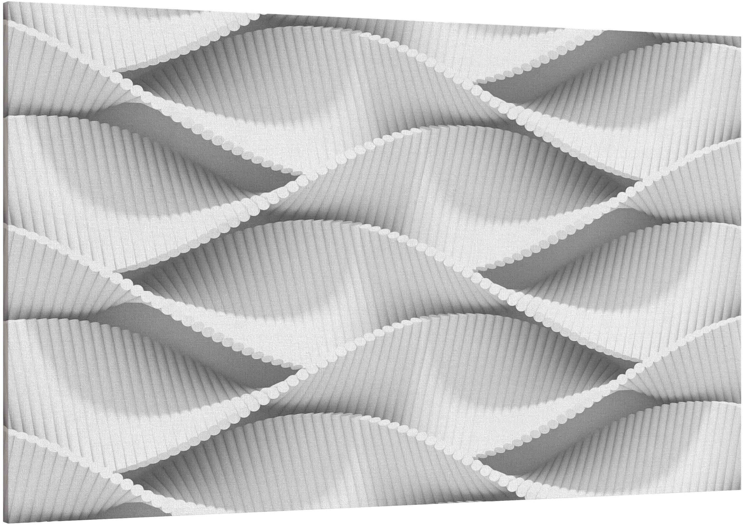 Canvas Print curved lines