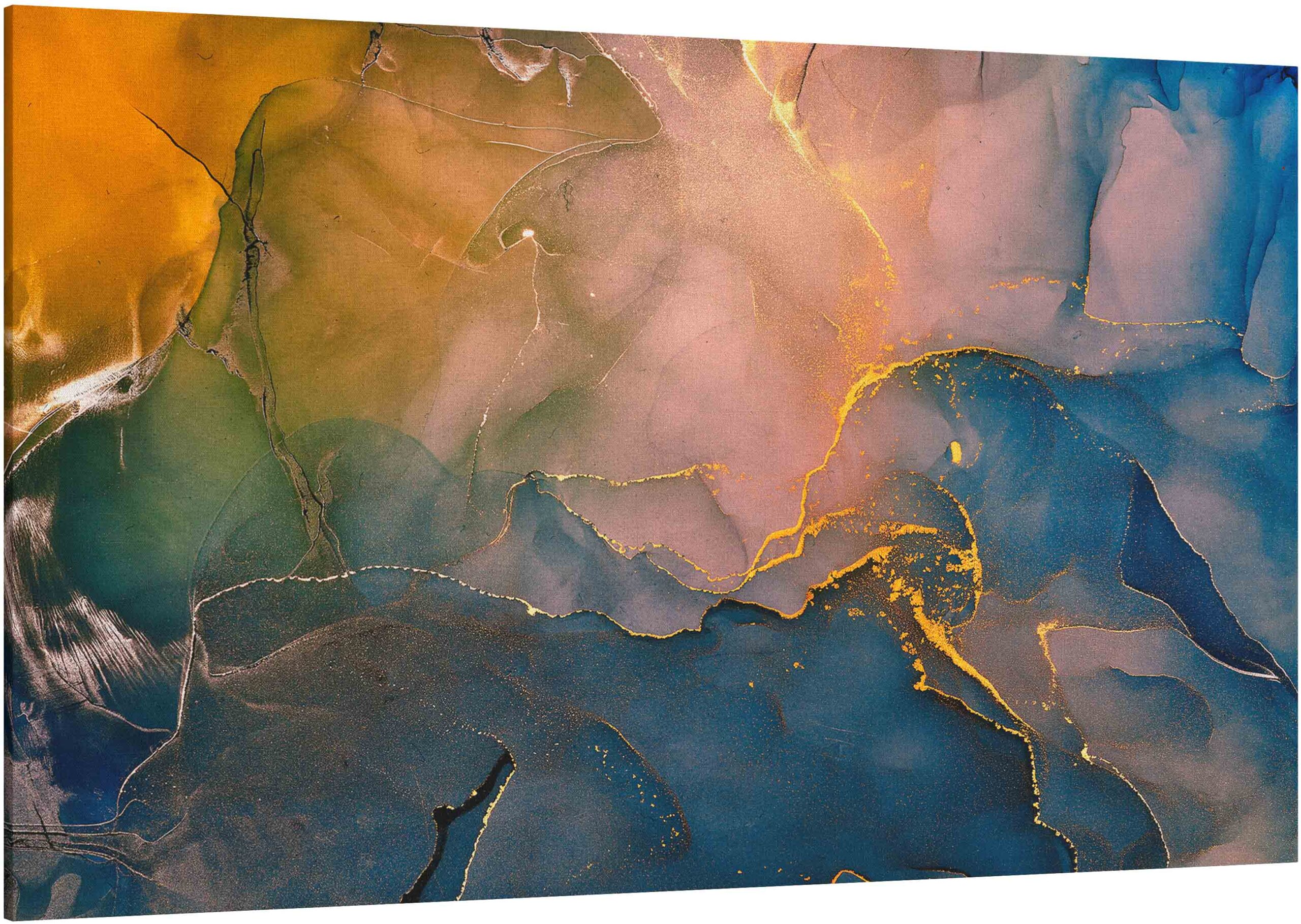 Canvas Print Alcohol ink