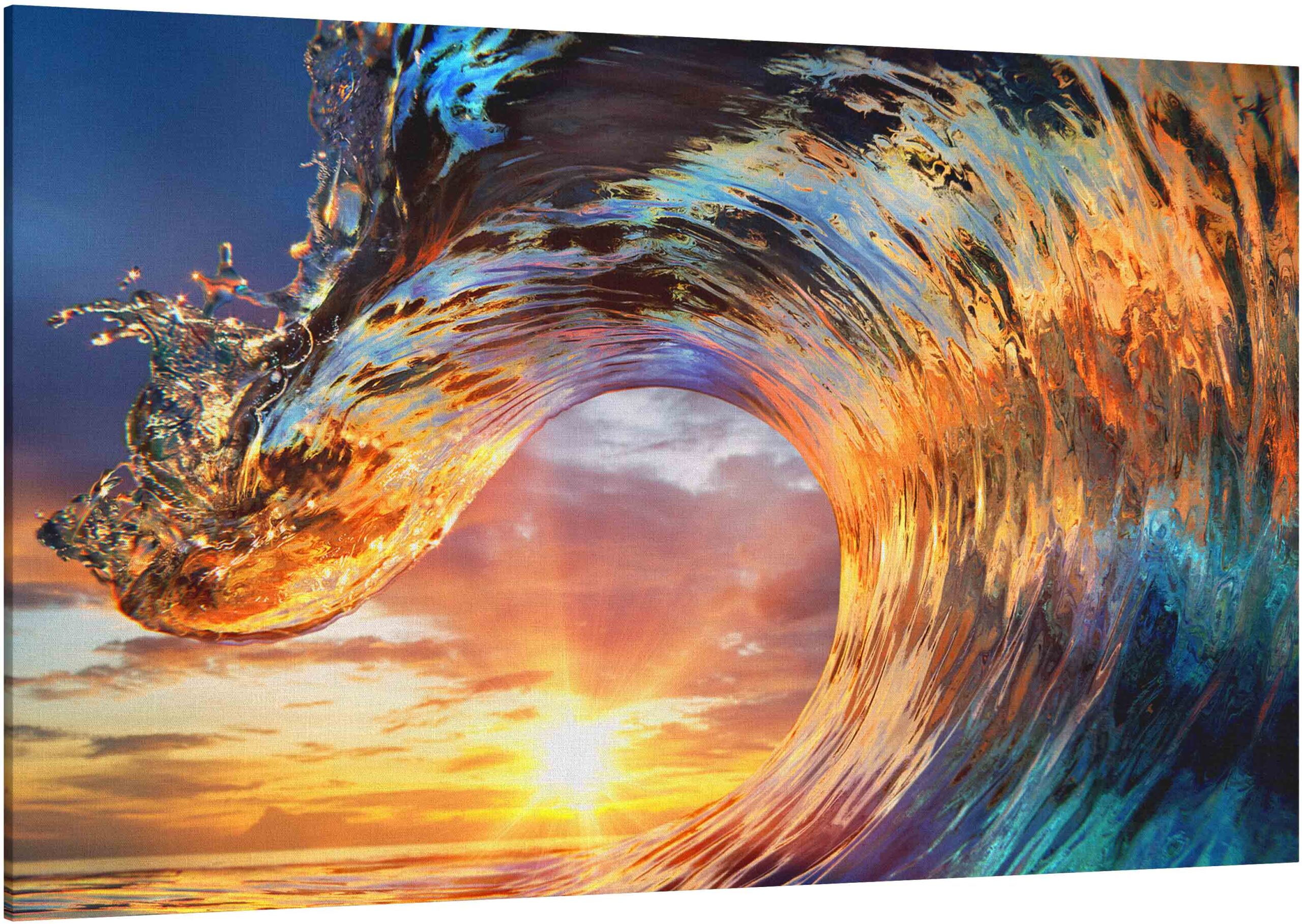 Canvas Print Ocean Wave