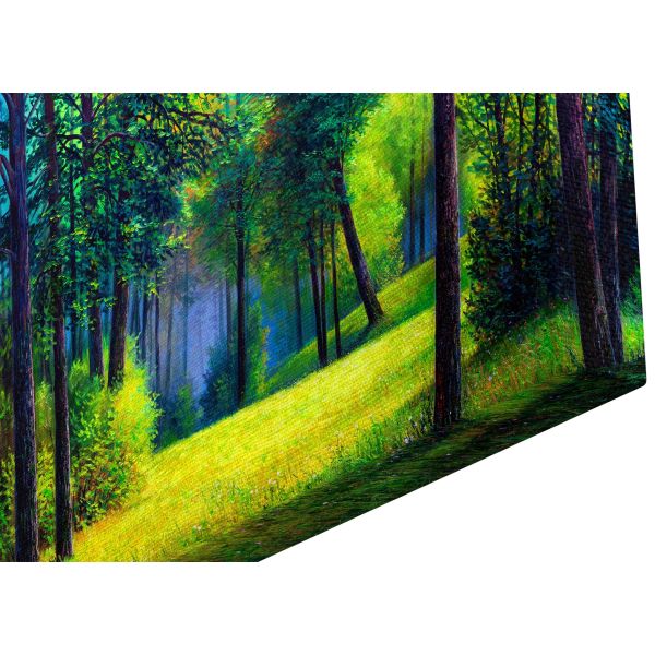 Canvas Print Oil painting Stunning landscape