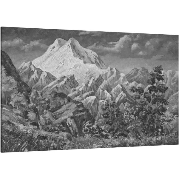 Canvas Print Mountain autumn landscape