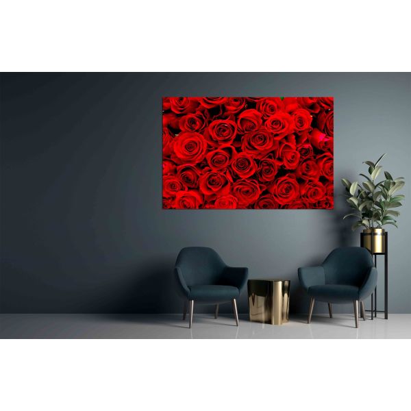Canvas Print Red roses