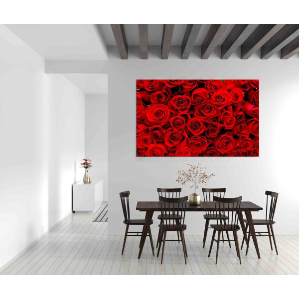 Canvas Print Red roses