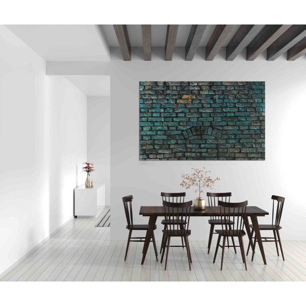 Canvas Print brick wall for a graphic