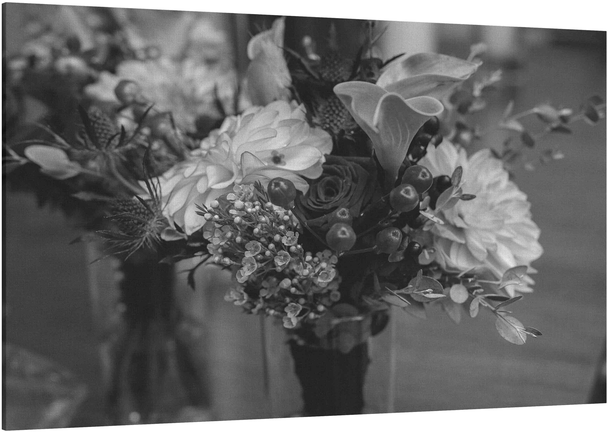 Canvas Print Bridal bouquets