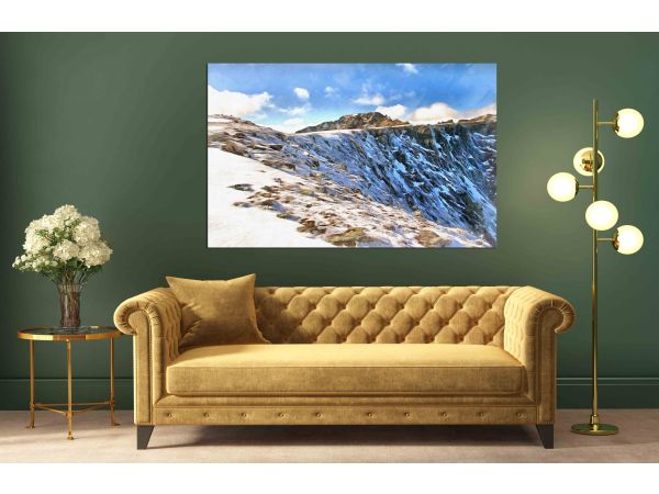 Canvas Print Beautiful mountain landscape