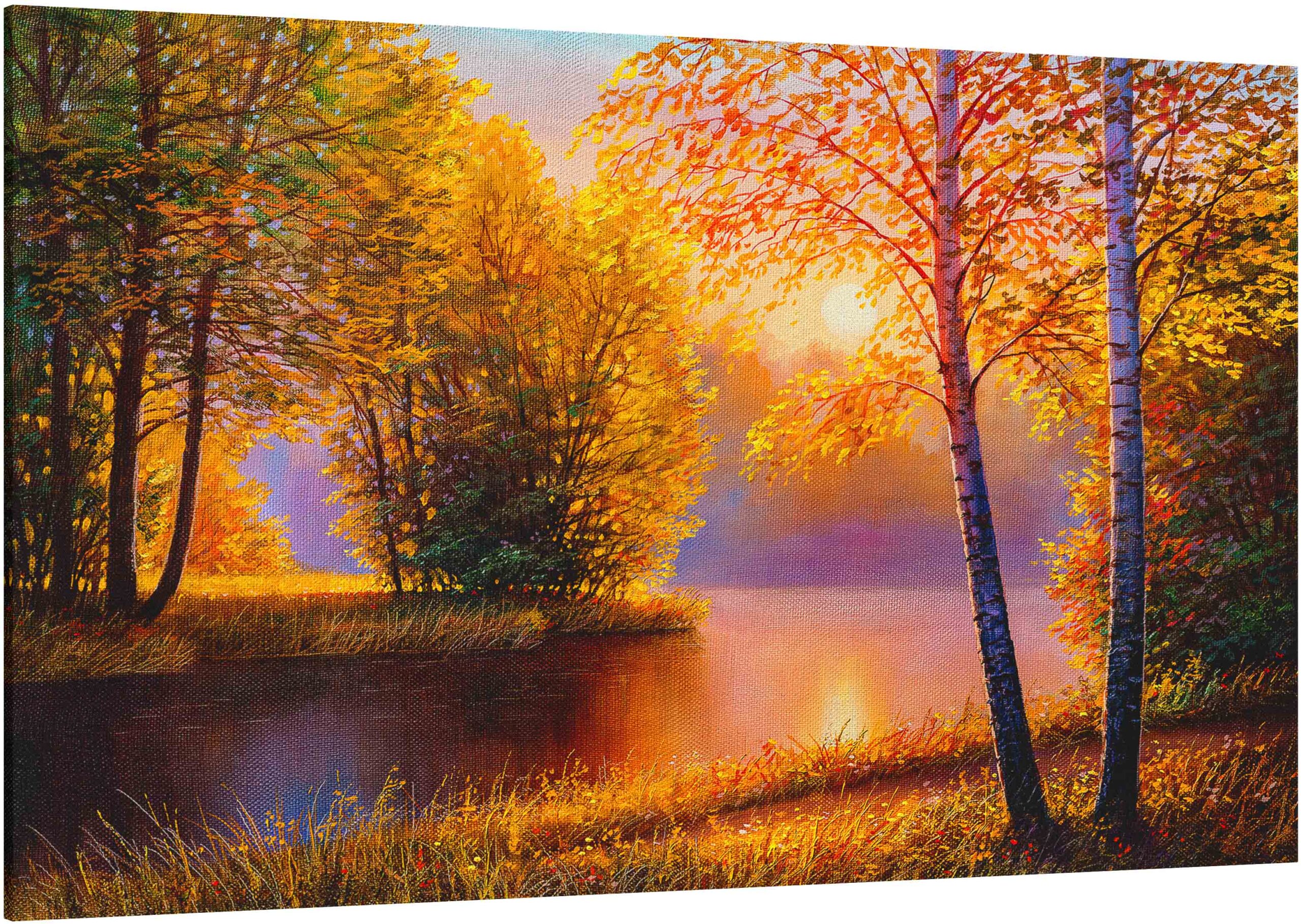 Canvas Print Landscape oil painting