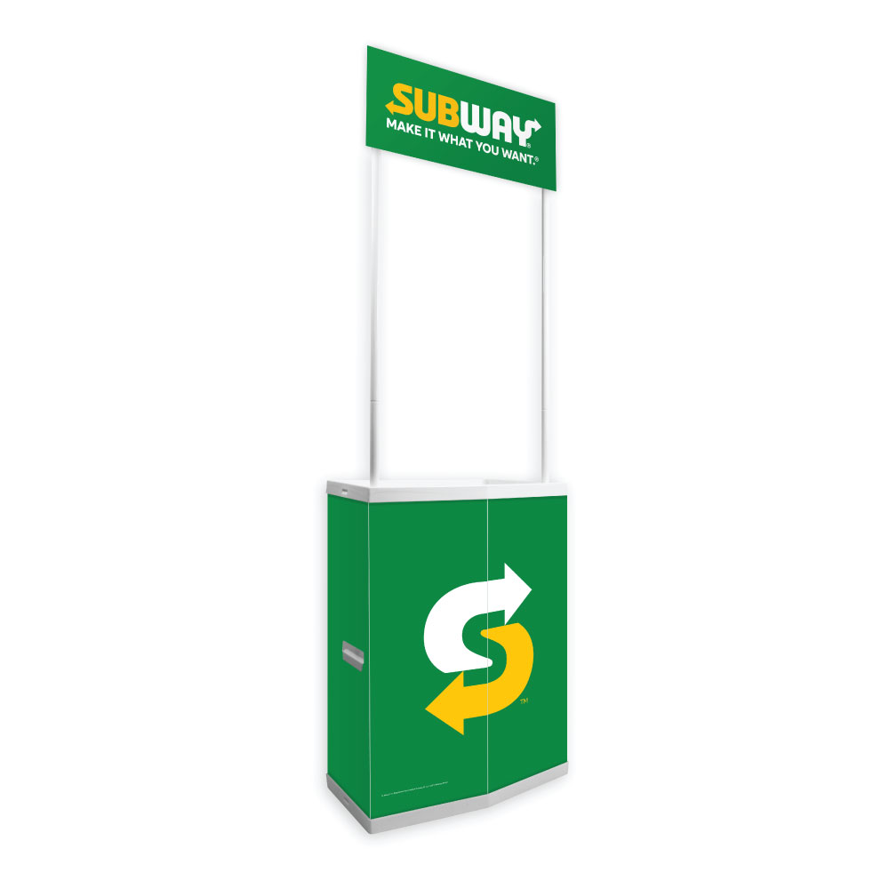 promo counter subway front