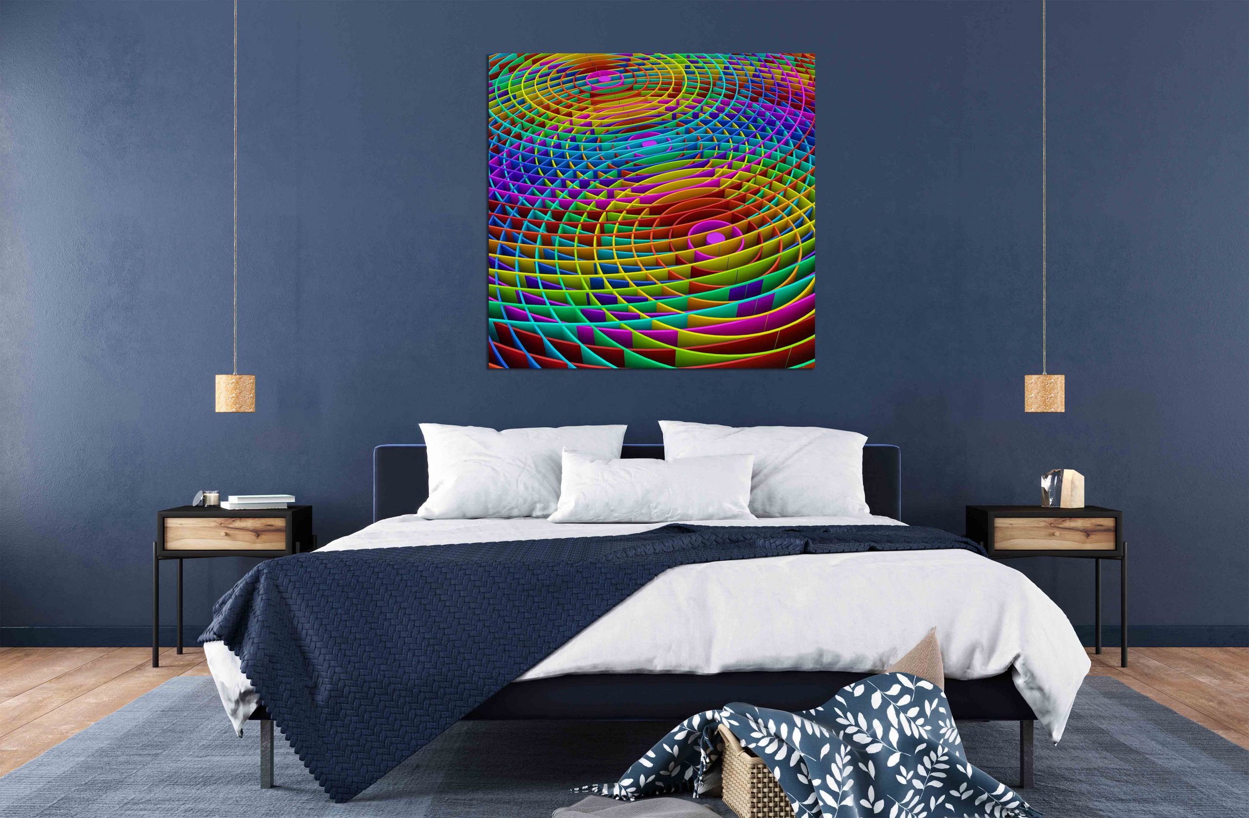 Abstract Colorful Rainbow