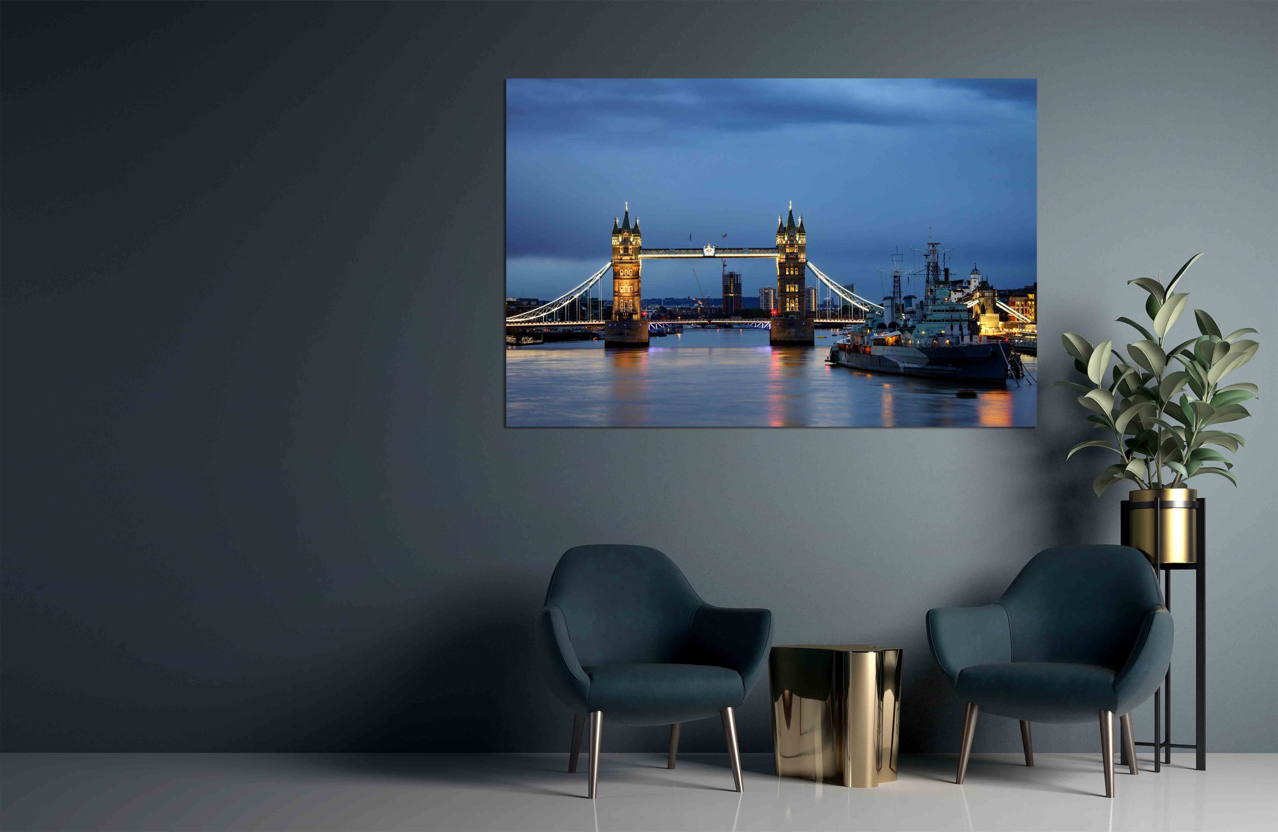 Canvas Print London cityscape