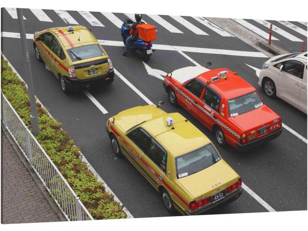 Yellow and Red Taxis