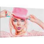 Girl in a Pink Hat