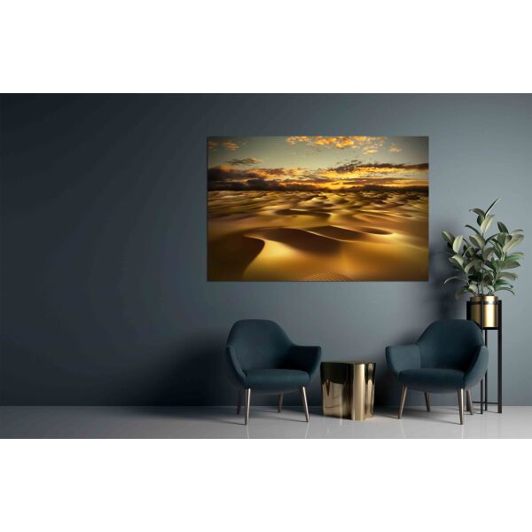 Desert with sand dunes